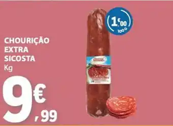 E.Leclerc Chourição extra sicosta promoção