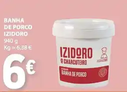 E.Leclerc Banha de porco izidoro promoção