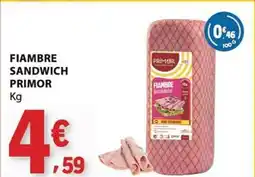 E.Leclerc Fiambre sandwich primor promoção