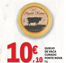 E.Leclerc Queijo de vaca curado ponte nova promoção