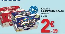 E.Leclerc Iogurte bicompartimentado promoção