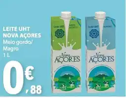 E.Leclerc Leite uht nova açores promoção