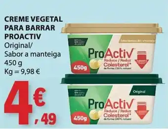 E.Leclerc Creme vegetal para barrar proactiv promoção