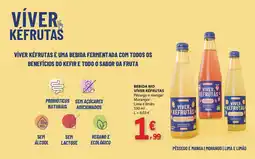 E.Leclerc Bebida bio víver kéfrutas promoção