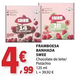 E.Leclerc Framboesa banhada swee promoção