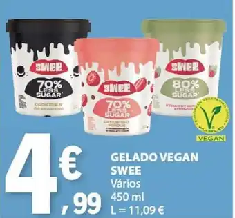 E.Leclerc Gelado vegan swee promoção