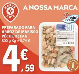 E.Leclerc Preparado para arroz de marisco pêche océan promoção