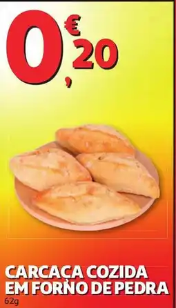 Auchan Carcaca cozida em forno de pedra promoção