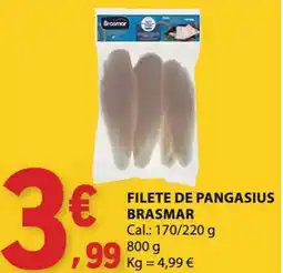 E.Leclerc Filete de pangasius brasmar promoção