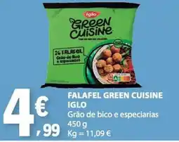 E.Leclerc Falafel green cuisine iglo promoção