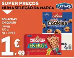 E.Leclerc Bolachas chiquilin artiach promoção
