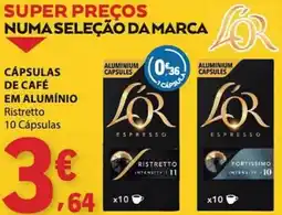 E.Leclerc Cápsulas de café em alumínio promoção