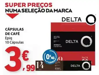 E.Leclerc Cápsulas de café promoção