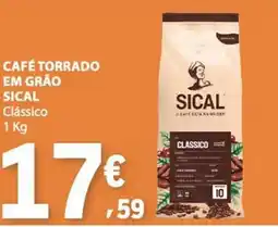E.Leclerc Café torrado em grão sical clássico promoção