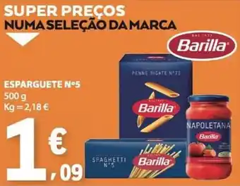 E.Leclerc Barilla esparguete n°5 promoção