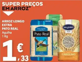 E.Leclerc Arroz longo extra pato real promoção