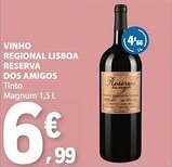 E.Leclerc Vinho regional lisboa reserva dos amigos tinto promoção