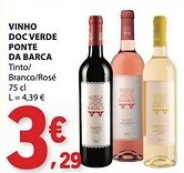 E.Leclerc Vinho doc verde ponte da barca promoção