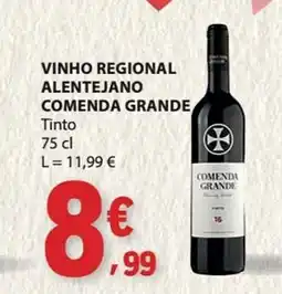 E.Leclerc Vinho regional alentejano comenda grande tinto promoção
