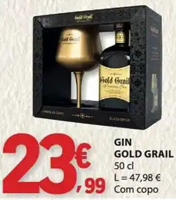 E.Leclerc Gin gold grail promoção