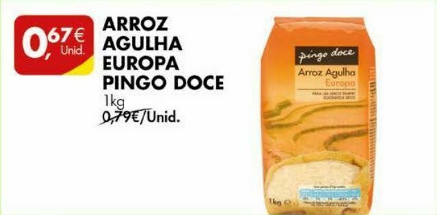 Pingo Doce Arroz pingo doce promoção