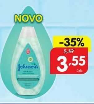 Shampoo para bebé johnson's
