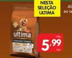 Ração para cães ultima