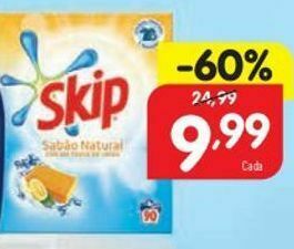 Detergente em pó skip