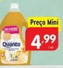 Detergente líquido quanto