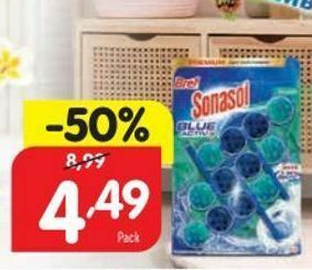 Minipreço Pastilhas para wc sonasol promoção