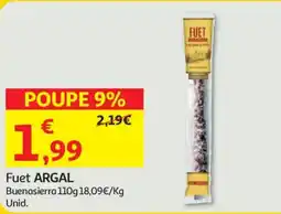 Auchan Fuet ARGAL Buenasierra promoção