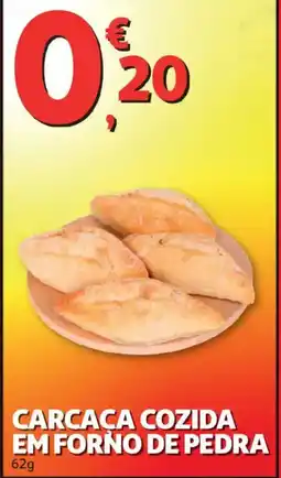 Auchan Carcaca cozida em forno de pedra promoção