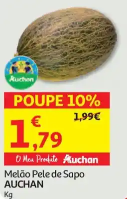 Auchan Melão Pele de Sapo AUCHAN promoção