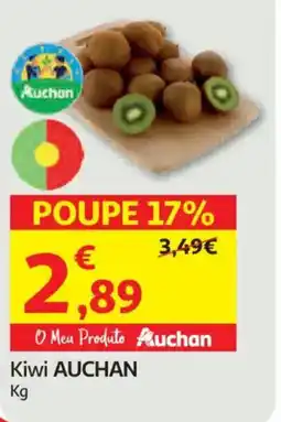 Auchan Kiwi AUCHAN promoção