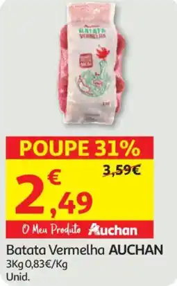 Auchan Batata Vermelha AUCHAN promoção