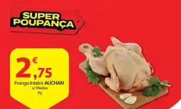 Auchan Frango Inteiro AUCHAN promoção