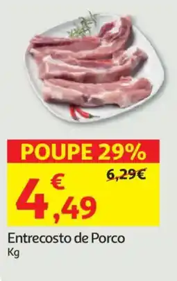 Auchan Entrecosto de Porco promoção