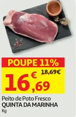 Auchan Peito de Pato Fresco QUINTA DA MARINHA promoção