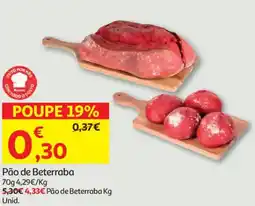 Auchan Pão de Beterraba promoção