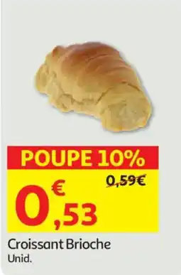 Auchan Croissant Brioche promoção