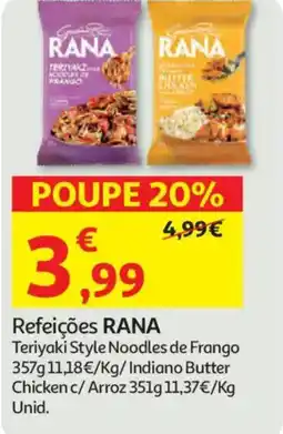 Auchan Refeições RANA promoção