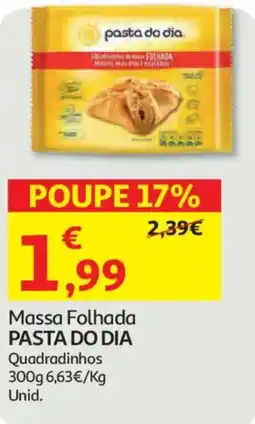 Auchan Massa Folhada PASTA DO DIA Quadradinhos promoção