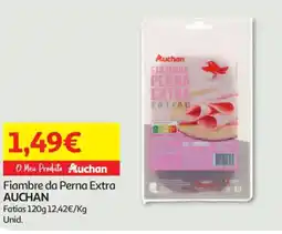 Auchan Fiambre da Perna Extra AUCHAN promoção