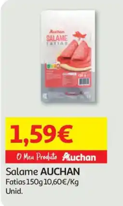 Auchan Salame AUCHAN Fatias promoção