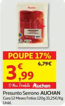Auchan Presunto Serrano AUCHAN promoção