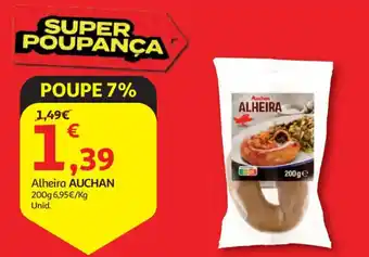 Auchan Alheira AUCHAN promoção