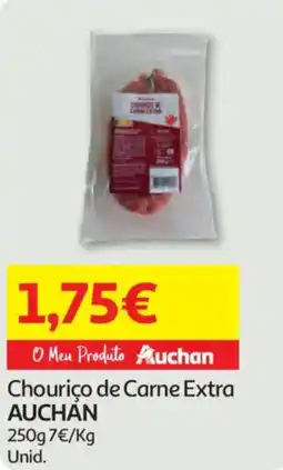 Auchan Chouriço de Carne Extra AUCHAN promoção