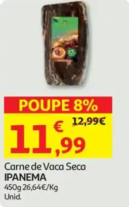 Auchan Carne de Vaca Seca IPANEMA promoção