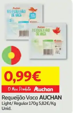 Auchan Requeijão Vaca AUCHAN promoção