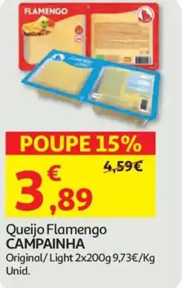 Auchan Queijo Flamengo CAMPAINHA promoção